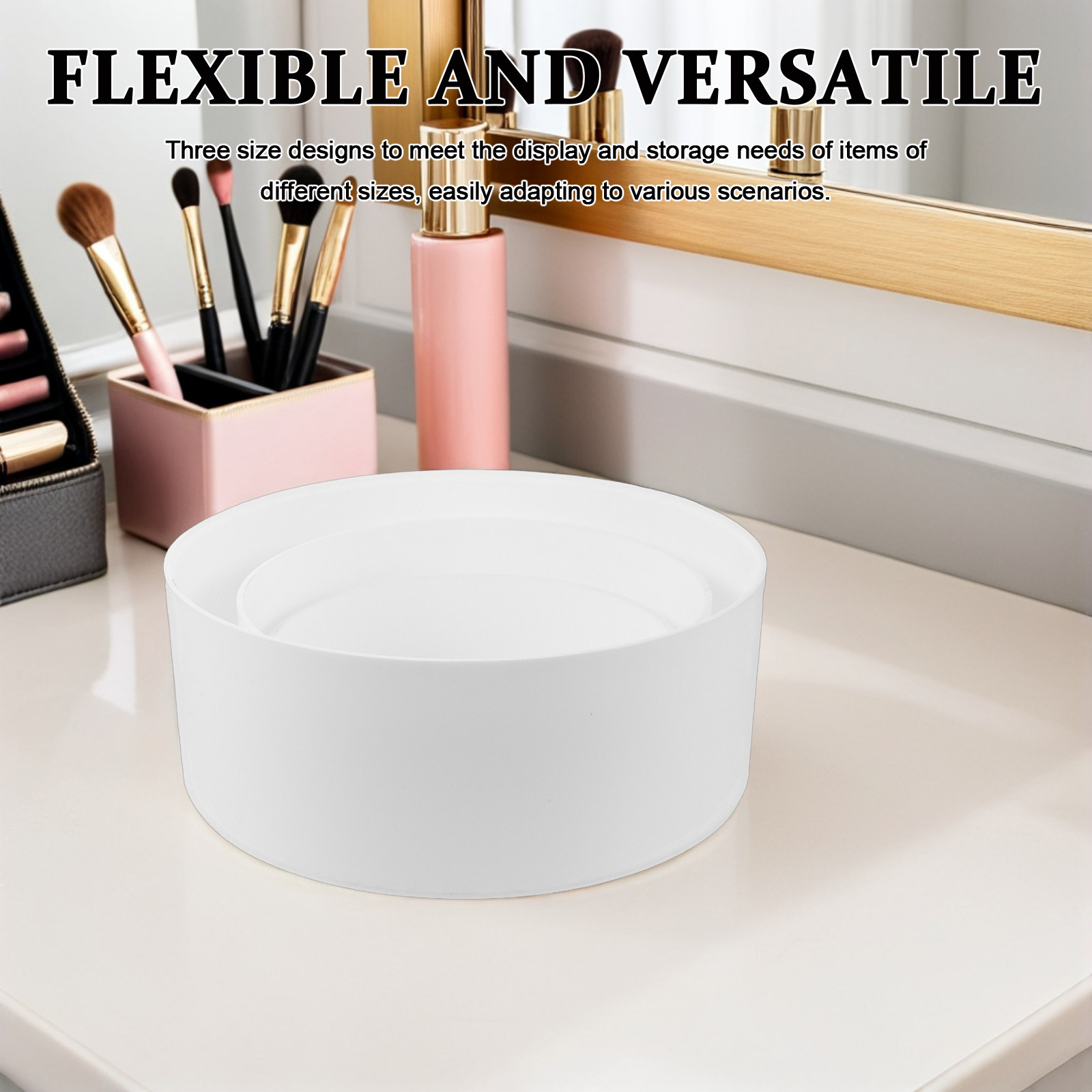 3Pcs Round Acrylic Riser Displ - Display Risers Set 评论和价格