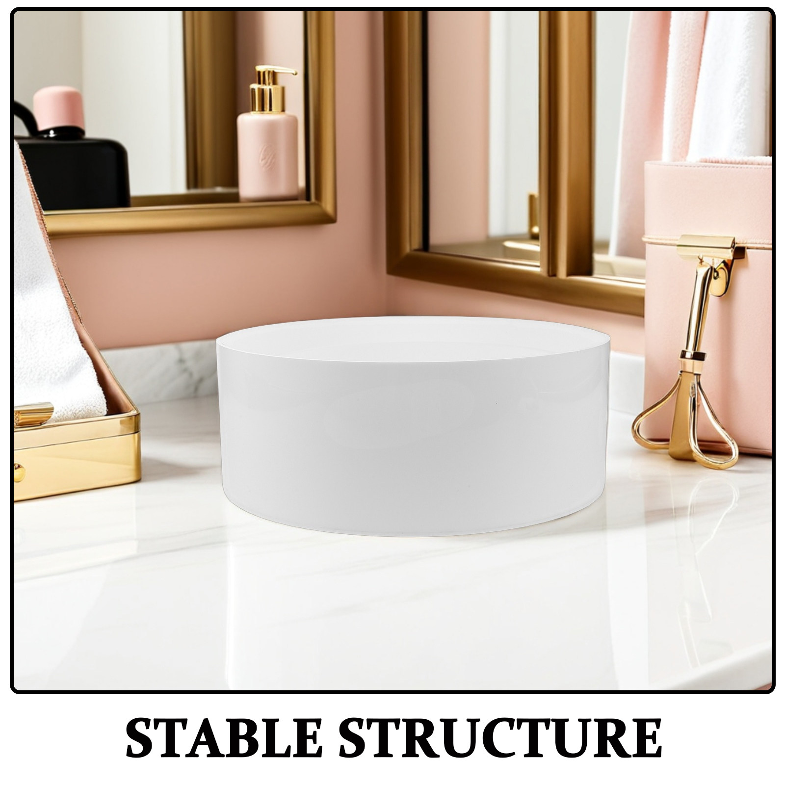 3Pcs Round Acrylic Riser Displ - Display Risers Set 评论和价格