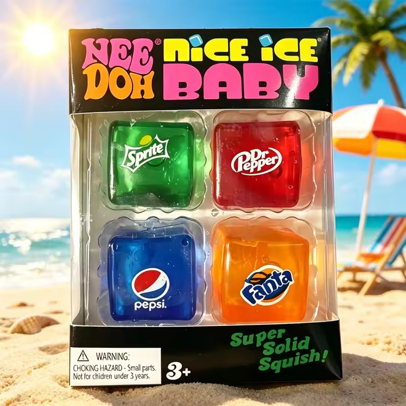 Needoh Mini Nice Ice Baby 4 Pa - Fidget Cube Original 评论和价格