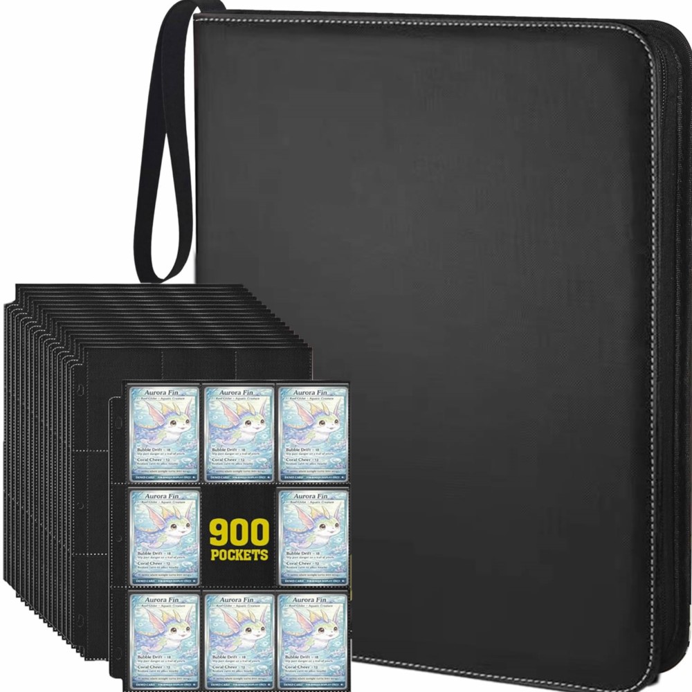900 Pockets Card Binder Album  - Trading Card Binder 评论和价格