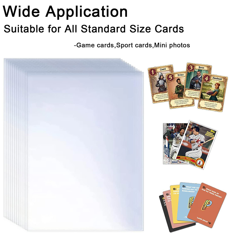 100-600pcs Card Sleeves Hard S - Pokemon Binder Card 评论和价格