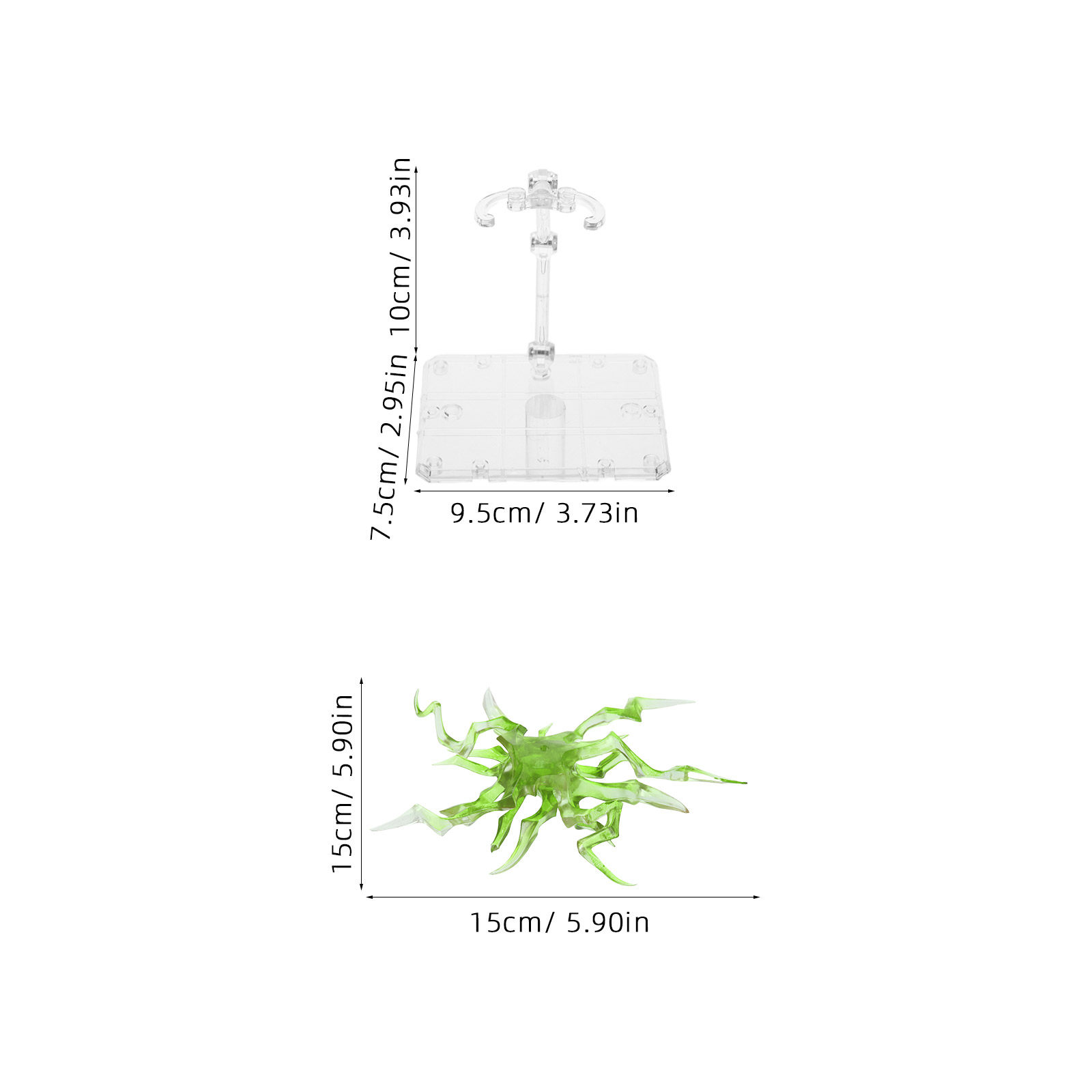 1Set Handstand Stable Adjustab - Action Figure Stand 评论和价格