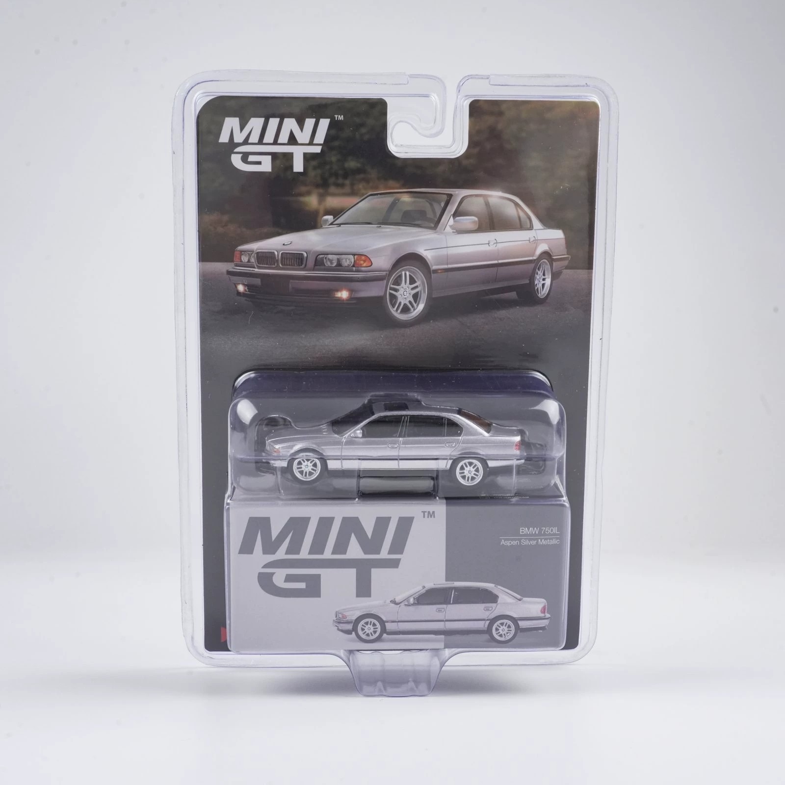 MINI GT 1/64 BMW 750iL Silver  - Die Cast Car 1 64 评论和价格