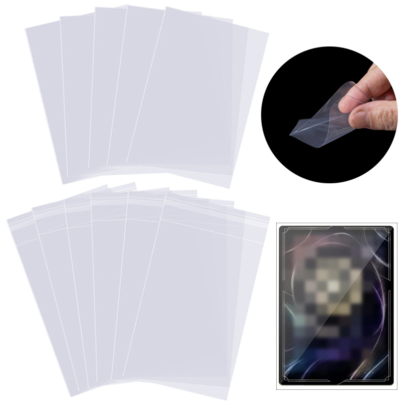 100/200pcs Card Sleeves 65x90m - Card Penny Sleeve 评论和价格