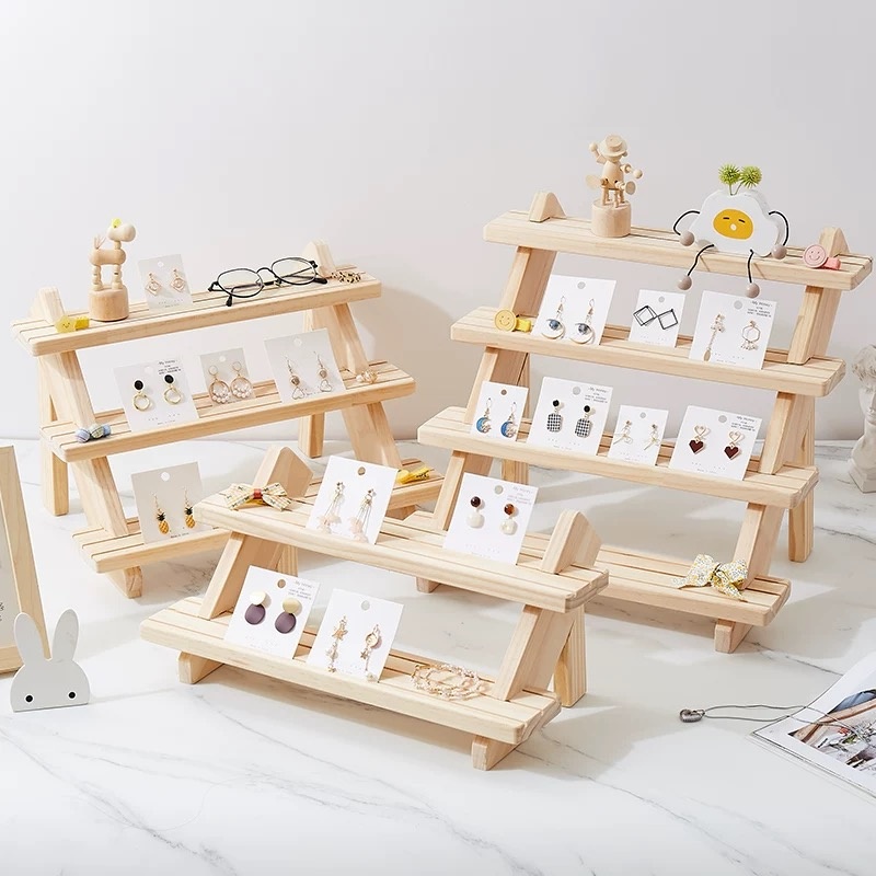 Ear Stud Holder Riser Multi-ti - Display Risers Set 评论和价格